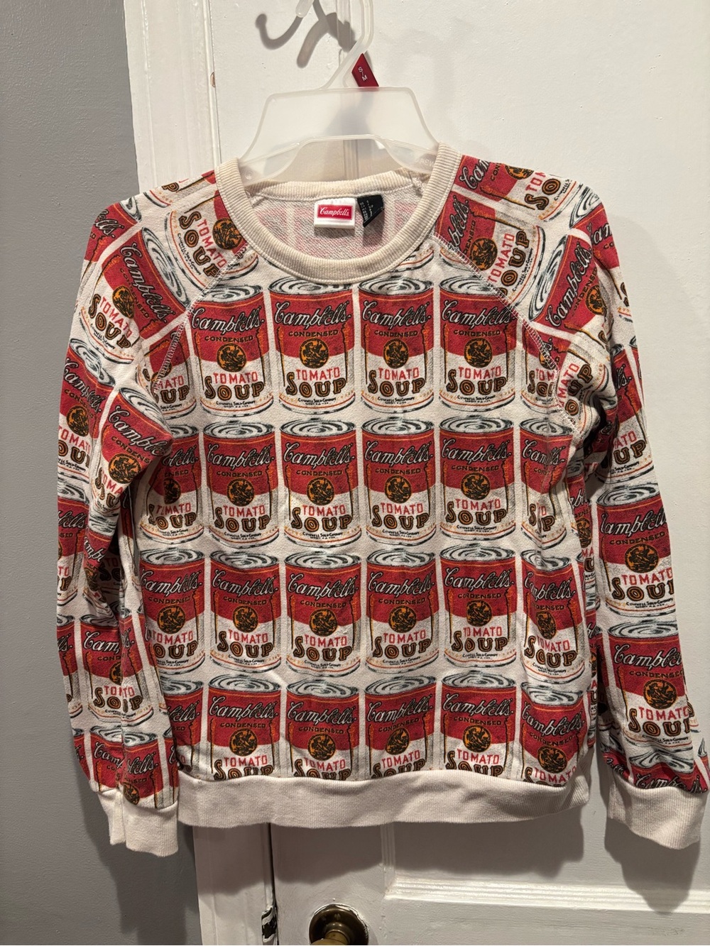 Andy Warhol Style Campbell Soup Sweatshirt